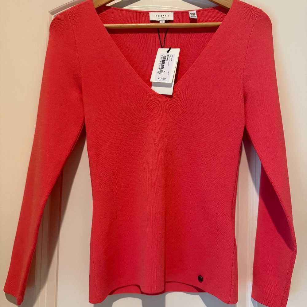 Ted Baker Textured Knitted Fitted - Size 2